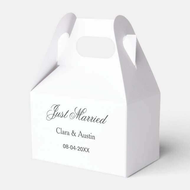 Ballotins Mariés add nom couple date année sim mariage (Verso)