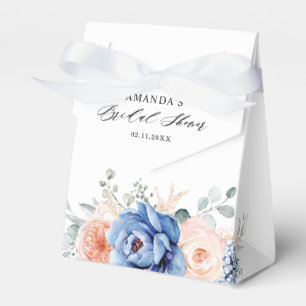 Ballotins Marine Ajustement bleu Dusty Blush Rose Floral