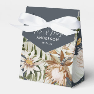 Ballotins Marine bleu tropical moderne élégant m et mrs