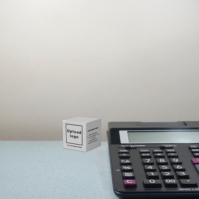 Ballotins Marque d'entreprise sur boîte couleur gris petit (Build brand name awareness. Your business brand on small size gray classic favor box.)