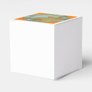 Ballotins Médaillon Yin Yang Or Turquoise