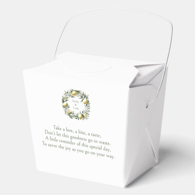 Ballotins Méditerranéen citron et olive à emporter restes (Recto)