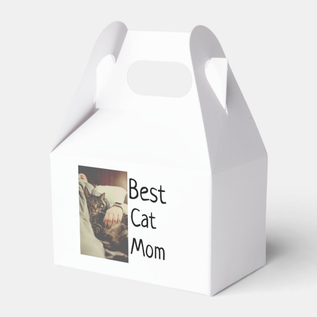 Ballotins Meilleure maman chat papa ajouter chat photo nom c (Verso)