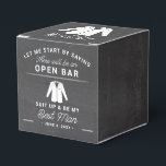 Ballotins Meilleure proposition d'homme Serez-vous mon Groom<br><div class="desc">Posez la grande question à votre meilleur homme avec ces boîtes-cadeaux amusantes! Modifiez facilement la date du mariage. Remplissez-le avec des gâteries amusantes ou des articles que vos groomsmen aimeront! Rassemblez les gars et commencez cette fête !</div>