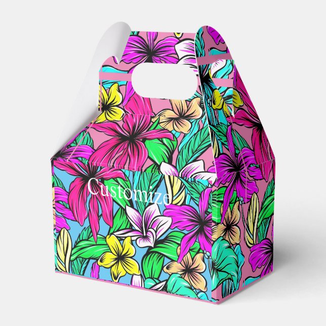 Ballotins Mélange de fleurs tropicales Thunder_Cove (Verso)