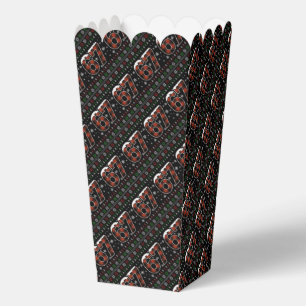 Ballotins Mème de Noël drôle “67” – Carreaux rouges et verts