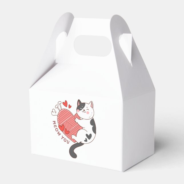 Ballotins Meow you mignon Chat Saint-Valentin (Verso)