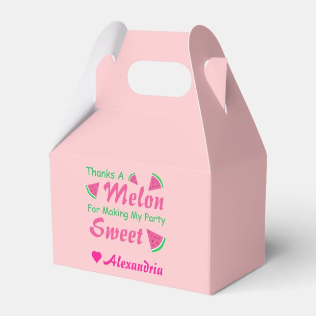 Ballotins Merci A Melon Watermelon (Verso)