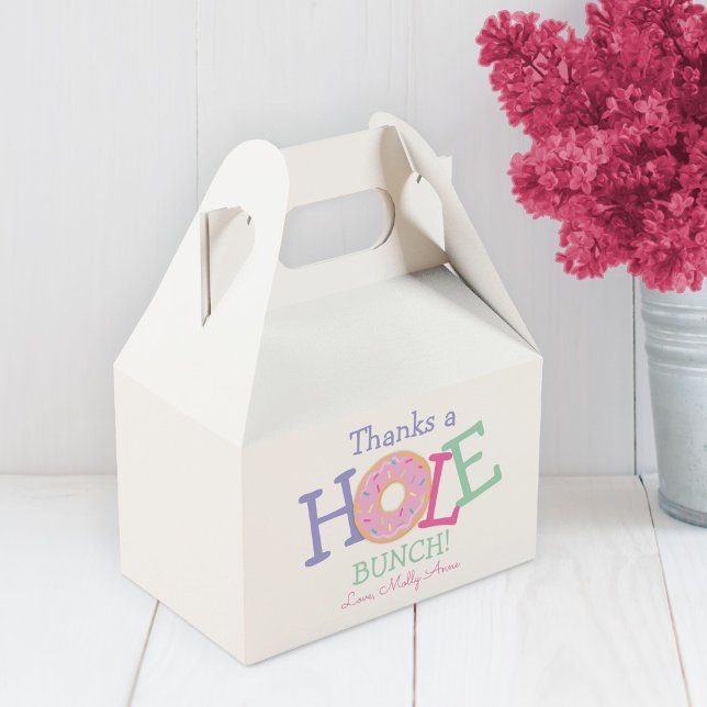 Ballotins Merci à un Hole Bunch Donut Girl Birthday Party (Créateur téléchargé)