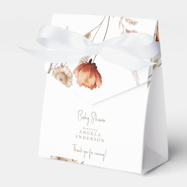 Ballotins Merci Baby shower de Boho Ballotin (Verso)