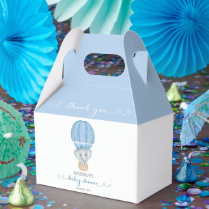 Ballotins Merci Blue Elephant Baby Boy Douche