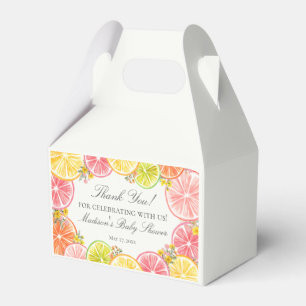 Ballotins Merci de Baby shower de la Petite Cutie Florale Ci