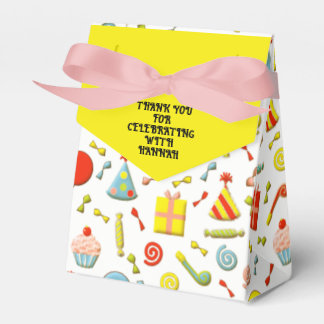 Ballotins Merci de fête d'anniversaire
