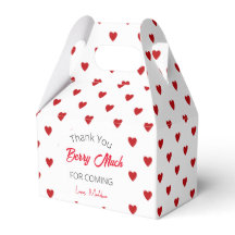 Merci de fête d'été fraise