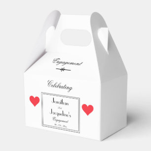 Ballotins Merci de la partie d'engagement cadeau élégant