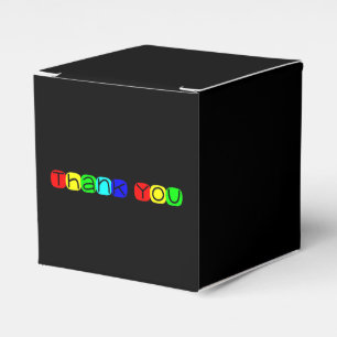 Ballotins Merci en couleurs arc-en-ciel 434