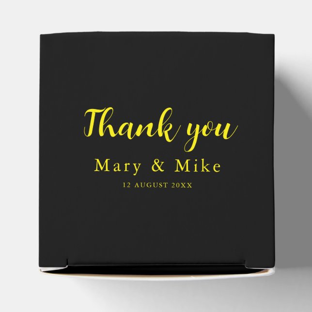 Ballotins Merci Heart 2x2x2 Ballotin pour n'importe quelle o (Haut)