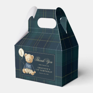 Ballotins Merci pour le premier anniversaire de l'ours Polo