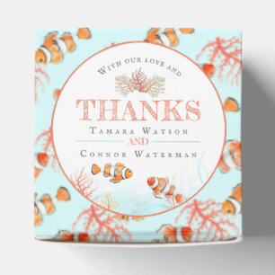 Ballotins Merci tropical aquarelle personnalisée