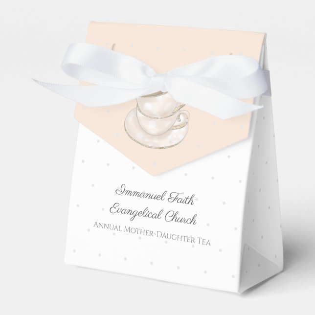 Ballotins Mère Fille Fête Élégante Favorise Les Femmes (Verso)