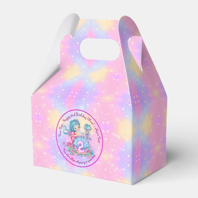 Ballotins Mermaid 2e anniversaire Modifier Modifier le texte (Verso)