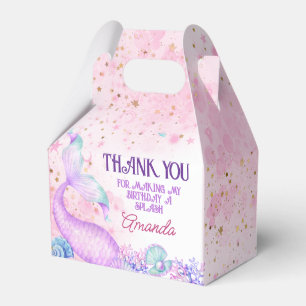 Ballotins Mermaid Merci fête d'anniversaire