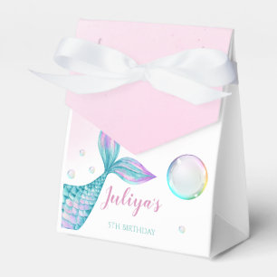 Ballotins Mermaid Queue avec bulles Anniversaire