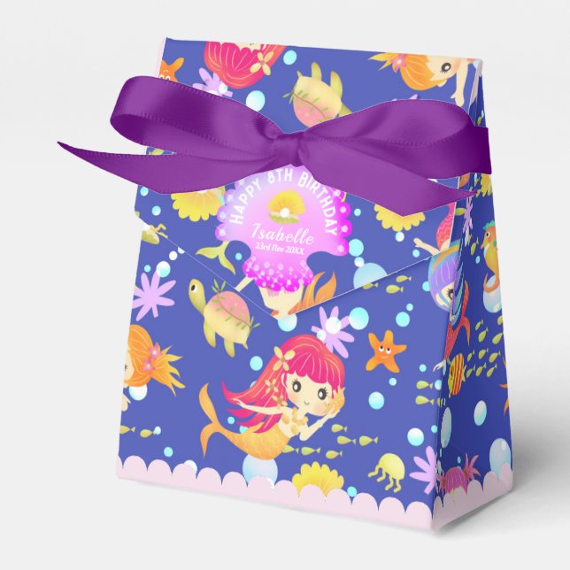 Ballotins Mermaids Navy Blue (Verso)