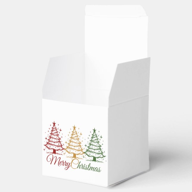 Ballotins Merry Christmas Gift Box (Ouvert)