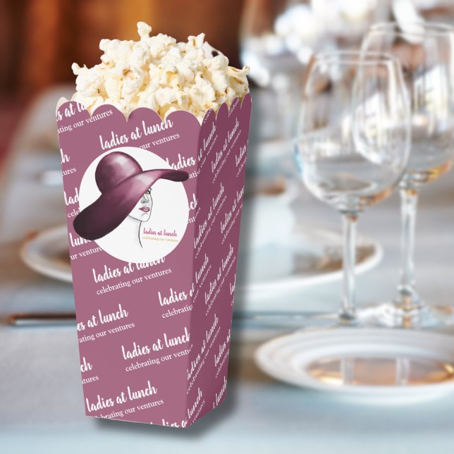Ballotins Mesdames à déjeuner - Chic Ballotin Popcorn (Créateur téléchargé)