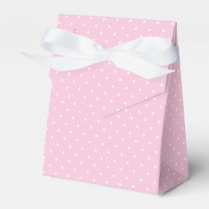 Ballotins Micro pois blanc - Rose clair