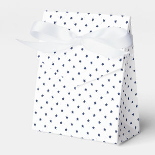 Ballotins Micro Stars Bleu Marine - Blanc