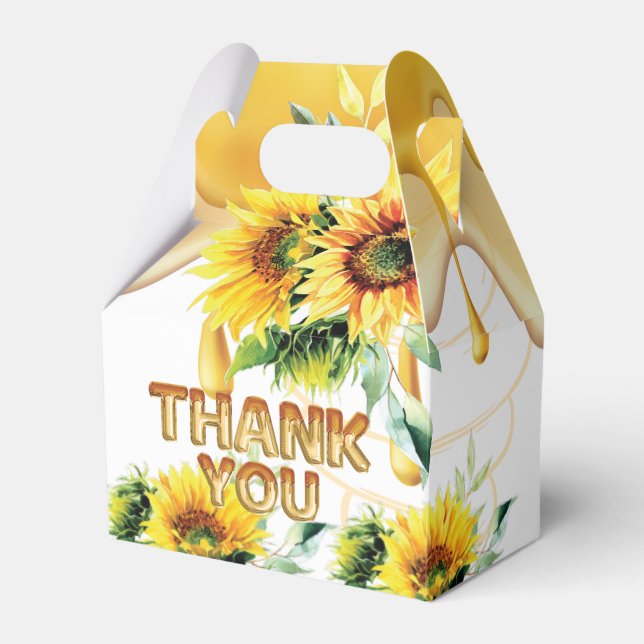 Ballotins Miel personnalisé abeille Anniversaire I Baby show (Verso)