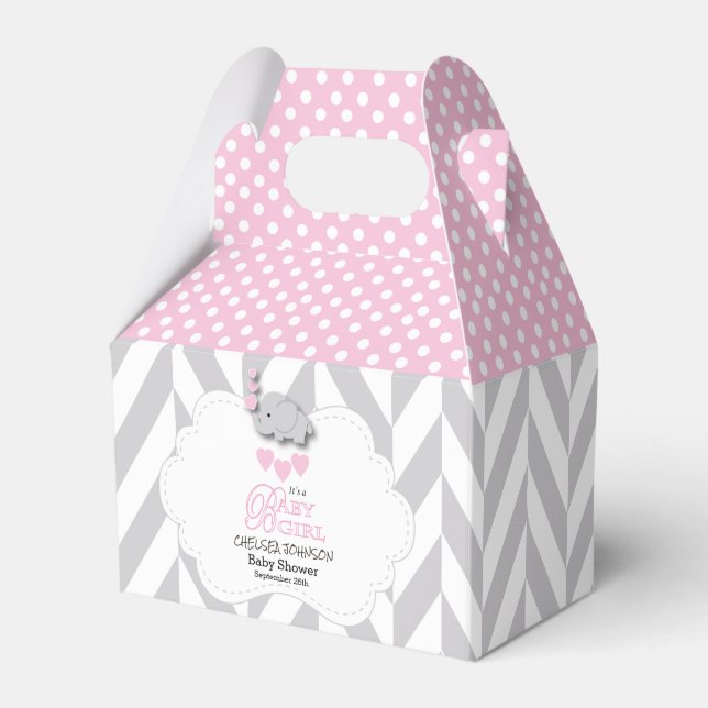 Ballotins Mignon Éléphant Rose, Blanc et Gris 🐘 (Verso)