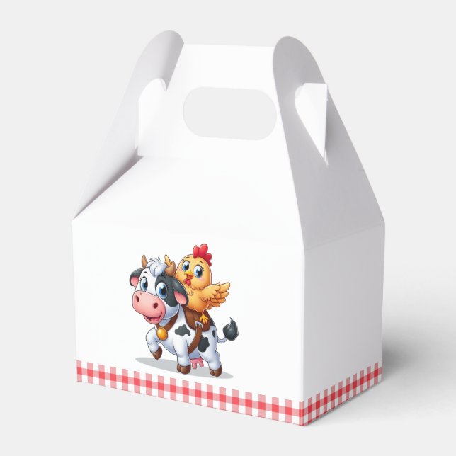 Ballotins mignon vache/poulet caricature (Verso)