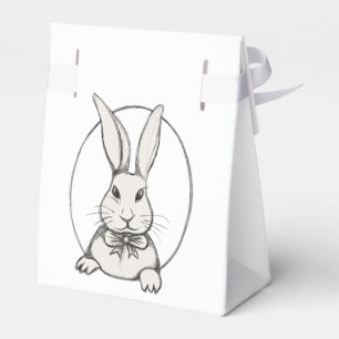 Ballotins Mignonne lapin Vintage Personnalisé Joyeux Pâques