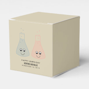 Ballotins mignons d'anniversaire de chimie