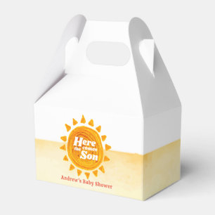 Ballotins Minimaliste Ici Venir Le Baby shower Son Boho