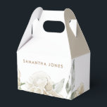 Ballotins Minimaliste Moderne Fleur de Pivoine Blanche Aquar<br><div class="desc">Le design floral à l'aquarelle de pivoine blanche moderne minimaliste est le cadeau idéal pour les invités d'une fête de mariage. Émerveillez vos demoiselles d'honneur et vos amies avec les meilleures idées de cadeaux pour enterrement de vie de jeune fille. Les jolies fleurs sont mignonnes, féminines et modernes et sont...</div>