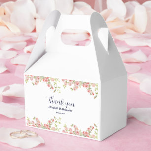 Ballotins Minimaliste Simple Joli rose vigne mariage floral