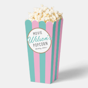 Ballotins Mint et rose Événement spécial Mois Nuit Popcorn