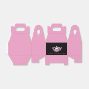 Ballotins Miss America style Crown Party Favoriser Box