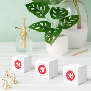 Ballotins Modèle de monogramme personnalisable et de texte c