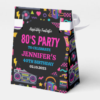 Ballotins Modern Retro Neon 80’s Birthday Party for Adults