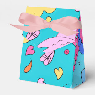 Ballotins Moderne Bleu Nature Éléments d'automne Ballotin