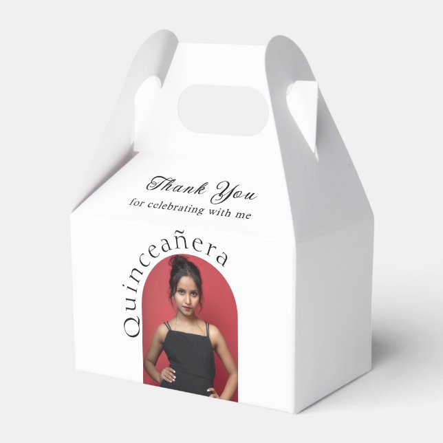 Ballotins Moderne et tendance Minimaliste Arché Photo Quince (Verso)