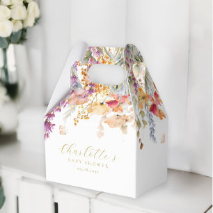 Ballotins Moderne, fleur sauvage, Baby shower