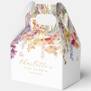 Ballotins Moderne, fleurs sauvages, Baby Shower