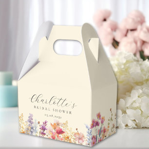 Ballotins Moderne, fleurs sauvages, douche de mariée