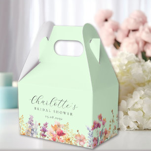 Ballotins Moderne, fleurs sauvages, douche de mariée